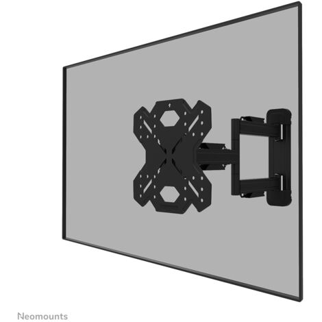 Supporto a Parete Neomounts WL40S-850BL12 per TV 32-55", Inclinabile e Girevole, Capacit� 40 kg, Nero
