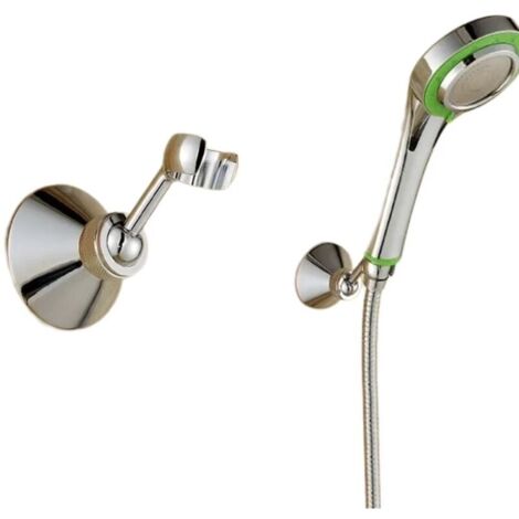 Supporto a parete per doccetta, staffa girevole a 360° per doccetta o soffione doccia.