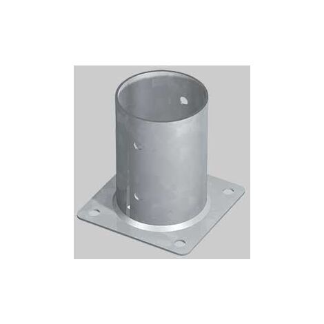 supporto a pavimento per pali tr2 ø 100x150h - base 150 mm
