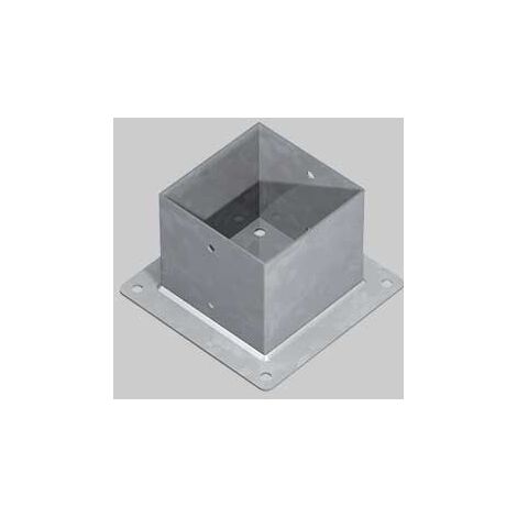 Supporto a pavimento per travi tg20 mm 101x101x150h - base 180 mm