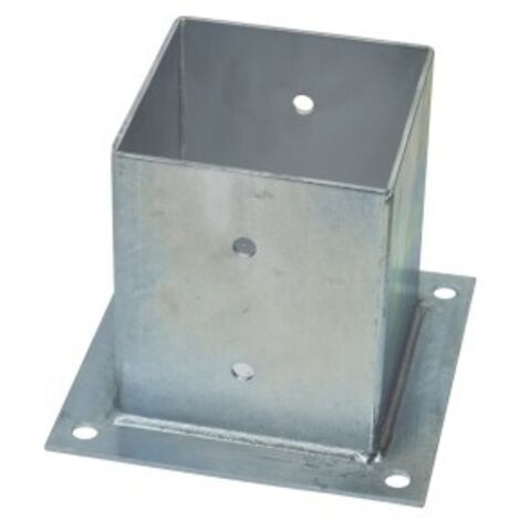Supporto a pavimento per travi tg20 mm 121x121x150h - base 200 mm