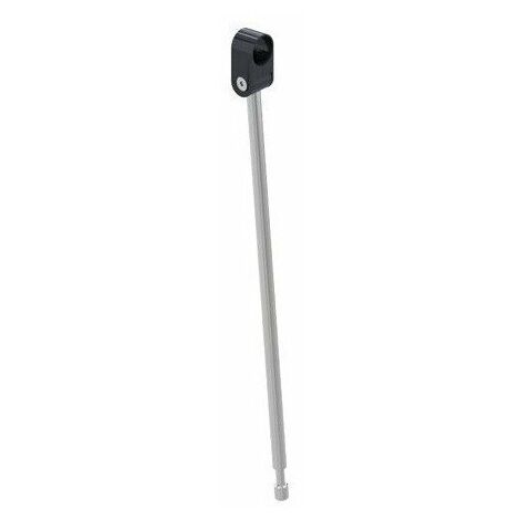 Supporto a pavimento SERIE 801 per braccio di supporto, lunghezza 527mm grigio chiaro
