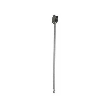 Supporto a pavimento SERIE 801 per supporto maniglia lunghezza 697mm grigio chiaro