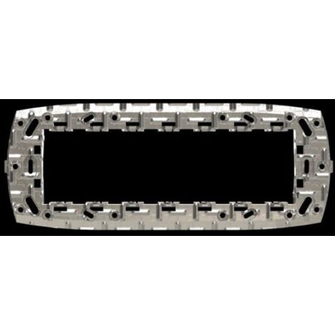 Supporto ABB Chiara sette  moduli con viti 2CSK1607CH