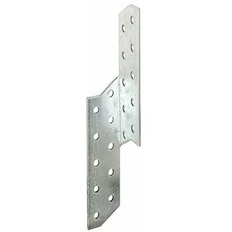 SUPPORTO ANCORANTE DI GIUNZIONE A Z 170x32x32MM - DESTRO - IN ACCIAIO ZINCATO