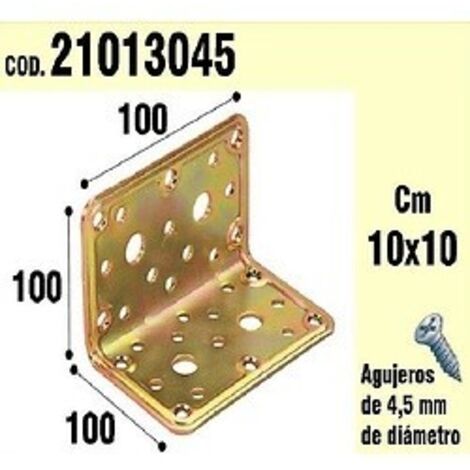 Supporto angolare wolfpack angle support metallo bicromato 100mm