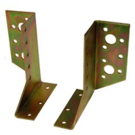 Supporto aperto universale per trave - mm.22x100h. 10 pezzi