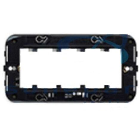Supporto armatura 4 moduli per sistema 45 Ave 45764