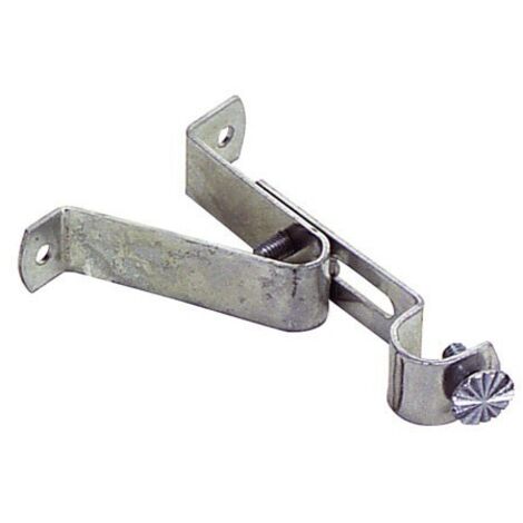 Supporto Barra 12 mm.Ø Anteriore Cromato Estensibile