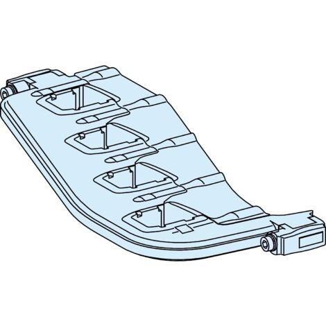 Supporto Barre V Laterale Linergy ( SCHNEIDER cod. LVS04651 )