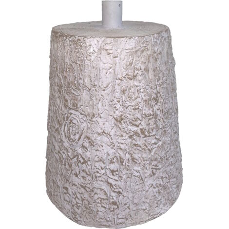 Supporto Base Tronco Per Albero Di Natale Effetto Legno in fibra di vetro Ø 35xH45 cm per alberi da 210 cm a 240 cm