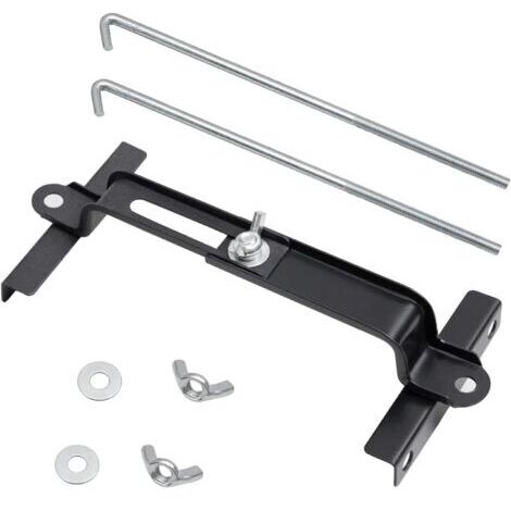 Supporto batteria regolabile - bulloni da 27 cm/10,6 pollici, traversa batteria universale regolabile con bullone a J, adatta per SUV, buon contatto, resistente alla corrosione