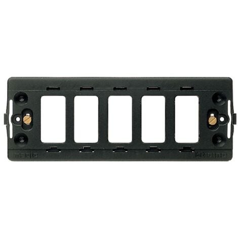 SUPPORTO 5 POSTI COMPATIBILE CON BTICINO MAGIC