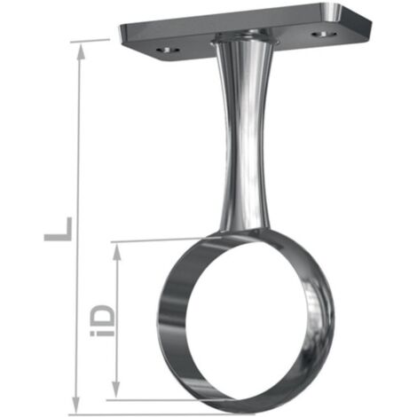 Supporto centrale 11138 Zincato a pressione Dm. D. 25mm