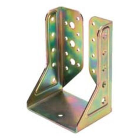 SUPPORTO CHIUSO PER TRAVE ART.785- - mm.121x160 - spessore mm.2 - 2 pezzi ALDEGHI