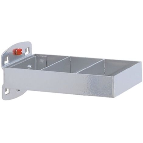Supporto combinato L150xB55mm per piastre forate, 2 pezzi