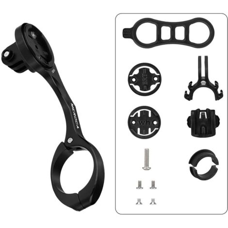 Supporto compatto per computer da bici, staffa di estensione per bici da strada, resistente e in lega di alluminio (SD03)