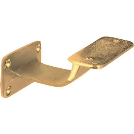 SUPPORTO CORRIMANO PIANO OTTONE LUCIDO MODELLO C/D