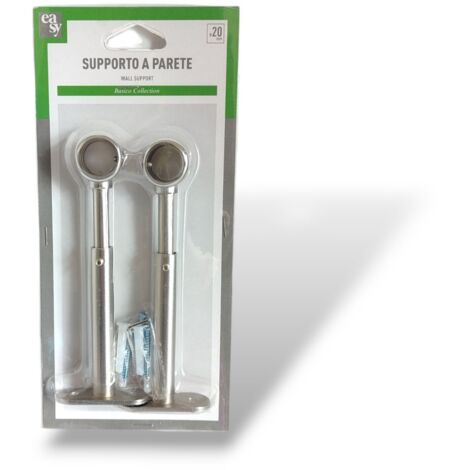 SUPPORTO D20 NICKEL SATINAT - EMMEBI