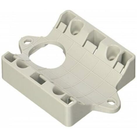 Supporto da palo per scatola da parete 4Box Wide, bianco, serie E - 4Box Wide 4B.W.AP