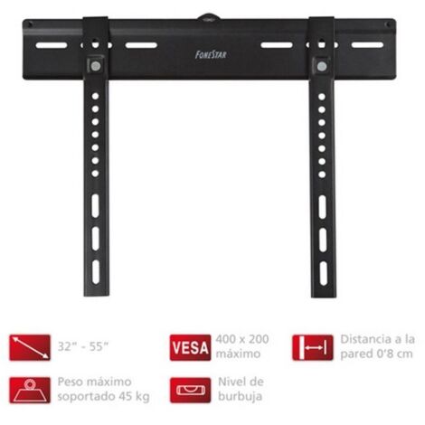 Supporto da parete fonestar stv-638n per tv 32-55'/ fino a 45kg