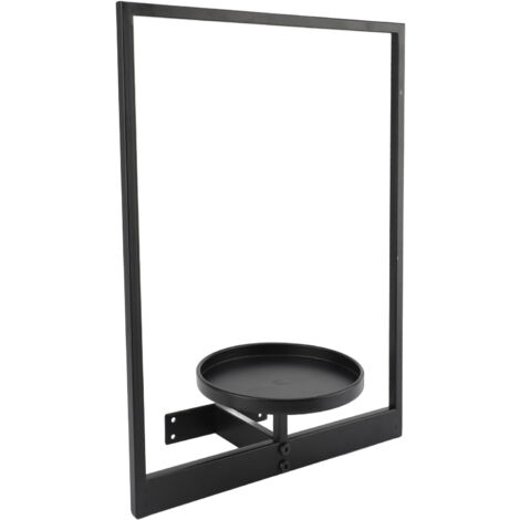 Supporto da parete in metallo per piante - Cornice portafoto, espositore, decorazione moderna per soggiorno, balcone, giardino