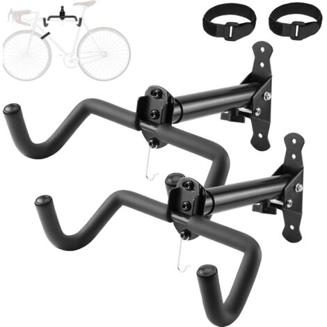 Supporto da parete per bici, gancio regolabile per riporre la bici in garage, ganci regolabili per mountain bike o bici da strada
