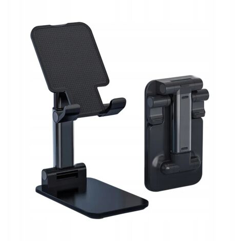 Supporto da tavolo pieghevole per tablet e telefono (4-13 pollici) nero