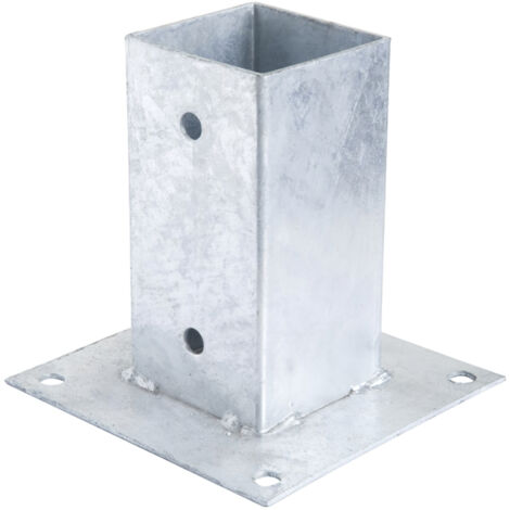 Supporto di ancoraggio per pergolato zincato 71x71mm