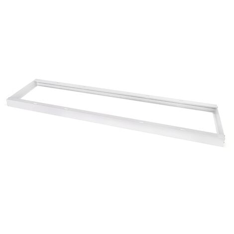 Supporto di fissaggio per Pannello Led Rettangolare 120x30cm Cornice bianca Aigostar