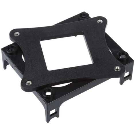 Supporto di montaggio per ventola CPU in plastica nera compatibile con Socket 478