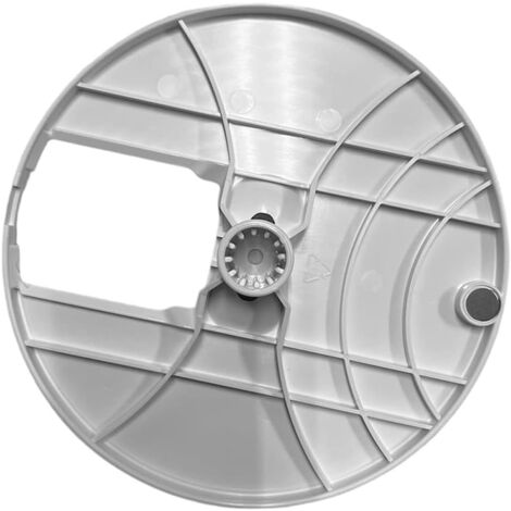 Supporto Disco Lama Grattugia Robot da Cucina Bosch Siemens Neff, Dimensioni: Ã˜ 166 (mm) Colore Bianco, Per Modelli: MCM4000 MCM4250 MCM4100