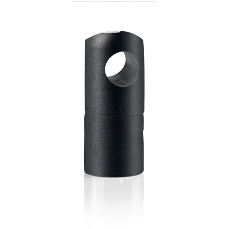Supporto Distanziatore Cavo Metallo Nero 15X30Mm