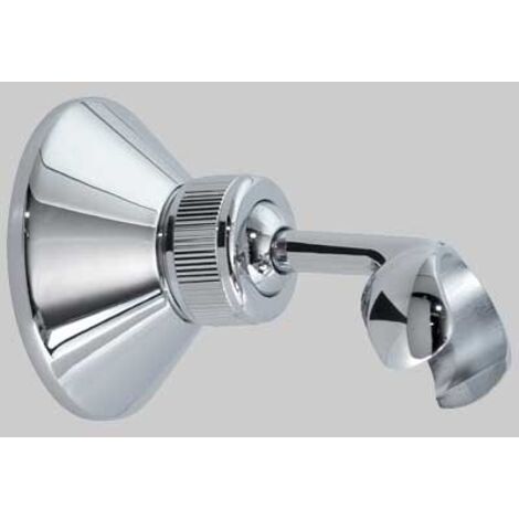 SUPPORTO DOCCIA CROMATO CONICO - Ottone