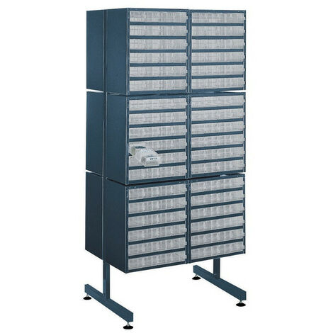 Supporto doppio 705xP.570xH.1600mm per codice 871610.871611.871612