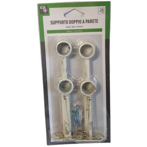 SUPPORTO DOPPIO D.20 AVORIO ORO - EMMEBI