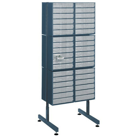 Supporto doppio L.622xP.570xH.1600mm per articolo n. 795686-795688ff.