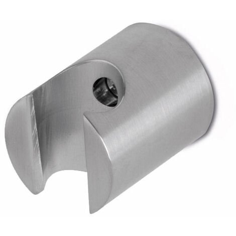Supporto Fisso a Parete per Doccetta in Acciaio Inox Satinato Nilo