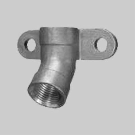 Supporto fisso per abbeveratoio attacco 1/2" - angolo 45°