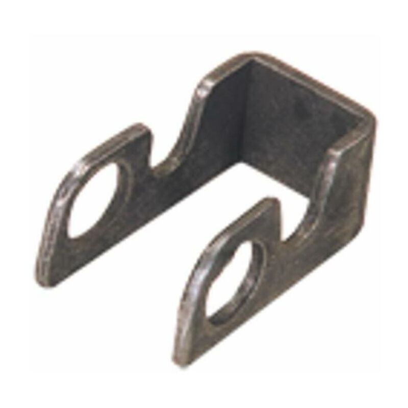 Supporto forato stretto per cerniere ø 23mm