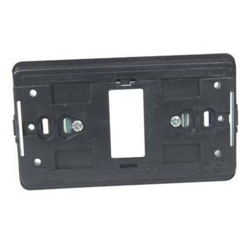 SUPPORTO FRUTTI VENUS MARLANVIL - PC NERO POSTI 1 - 25 pezzi