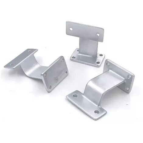 SUPPORTO GPB CORRIMANO QUADRO CROMO SATINATO