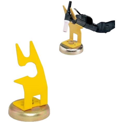 Supporto in metallo per torcia TIG con base magnetica universale