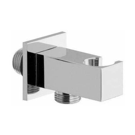 Supporto incasso con presa acqua Paffoni ZSUP032CR  Cromo