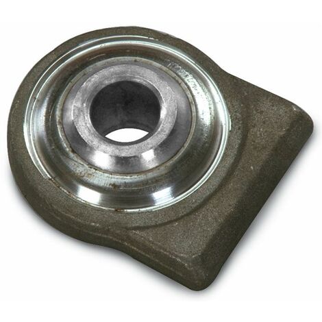 Supporto inferiore rotula sferica con Ø 14mm testa Ø 46mm e interasse 60mm