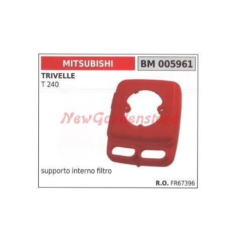 Supporto interno filtro aria MITSUBISHI motore 2tempi montato su trivella 005961