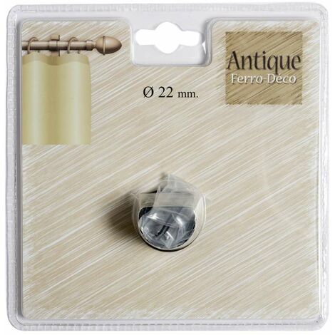 Supporto laterale Cintacor nero Ø22 mm