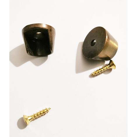 SUPPORTO LATERALE PER TUBO TONDO DIAM MM 10 COLORE CROMO - CA 512 -- PZ 2