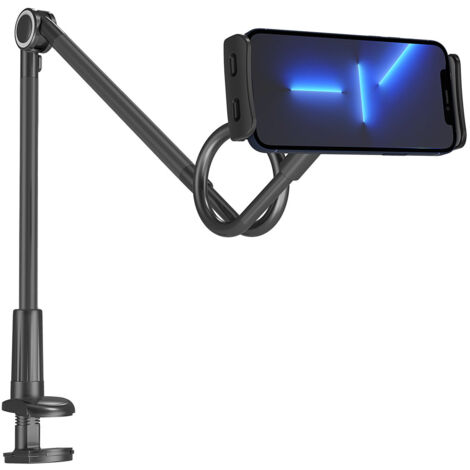 Supporto lungo e flessibile per telefono e tablet Wozinsky, nero (WTHBK5)