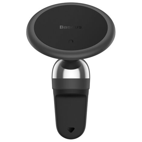 Supporto magnetico per telefono da auto per bocchetta dell'aria, nero
